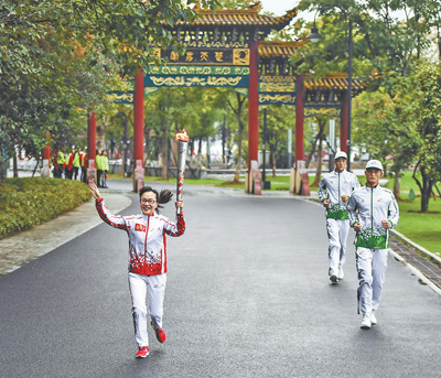 第九十七棒火炬：已到达武汉