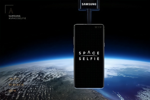 三星将搭载SpaceSelfie服务：用户自拍照送上太空