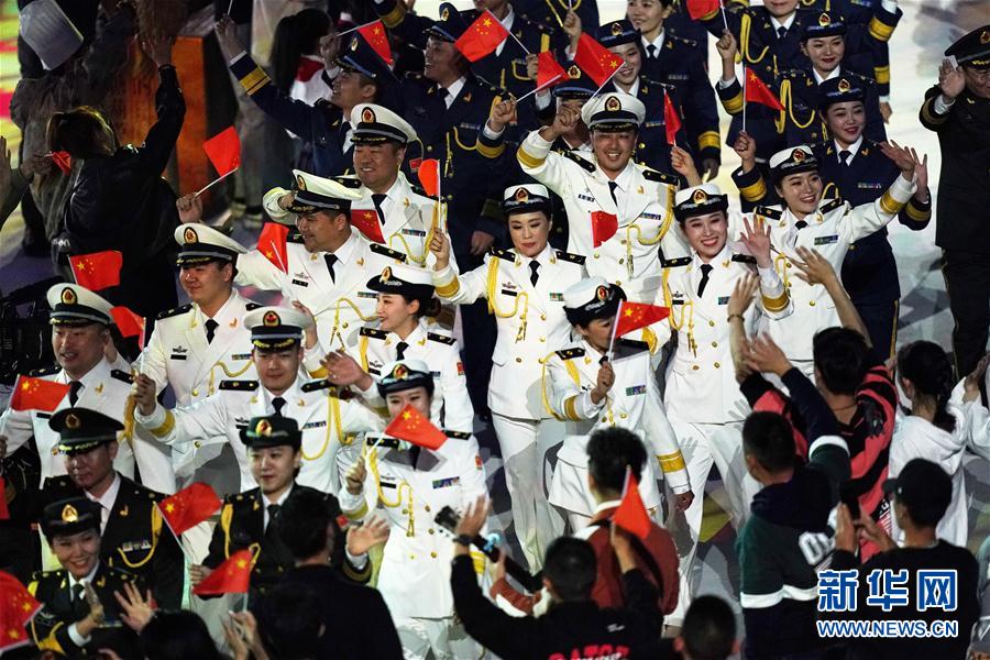 （军运会）（50）第七届世界军人运动会闭幕式在武汉举行