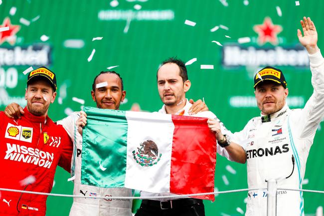2019赛季F1墨西哥大奖赛正赛现场