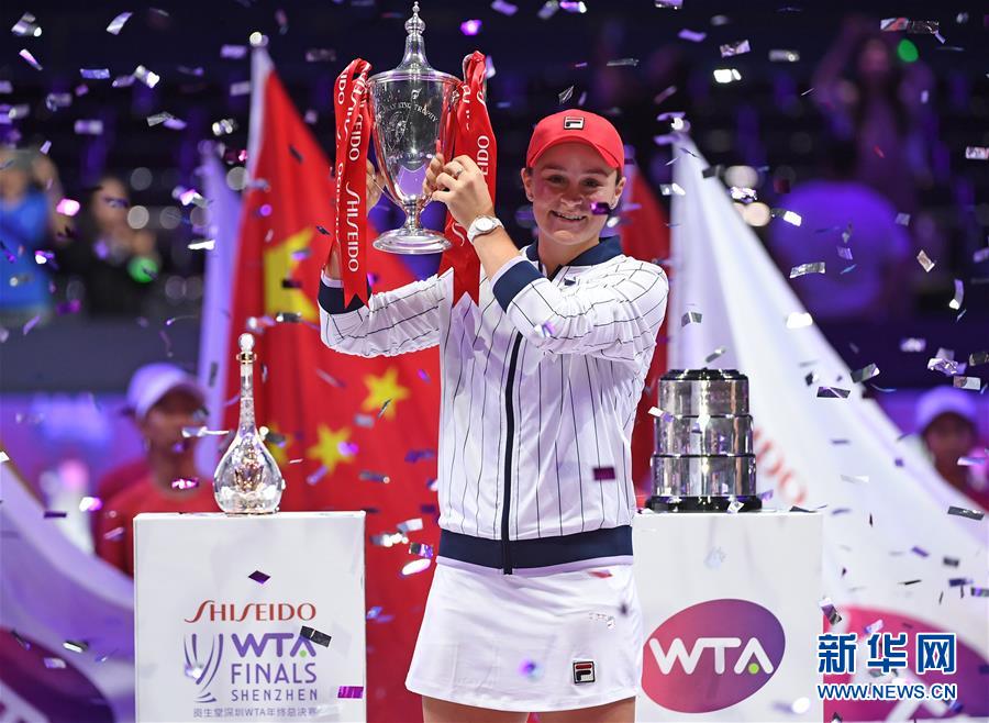 （体育）（3）网球——WTA年终总决赛：巴蒂夺得单打冠军