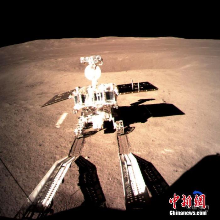 资料图：玉兔二号。中国国家航天局供图