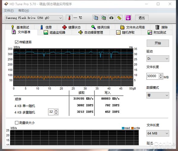 三星256GB Bar Plus U盘上手：USB 3.1标准 速度够快