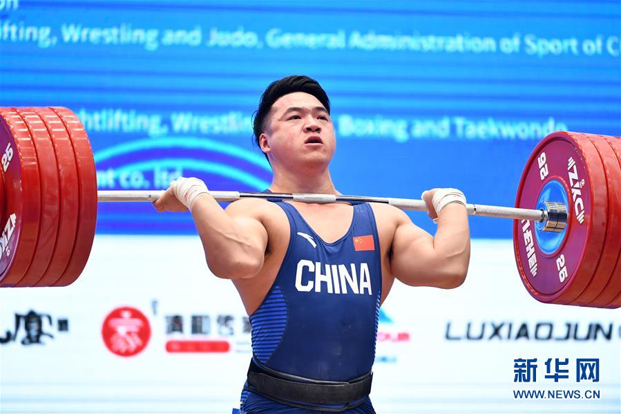 （体育）（5）举重——世界杯：田涛获男子96公斤级挺举和总成绩冠军