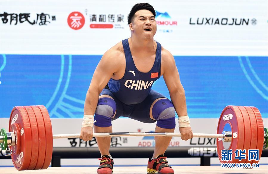 （体育）（2）举重——世界杯：田涛获男子96公斤级挺举和总成绩冠军