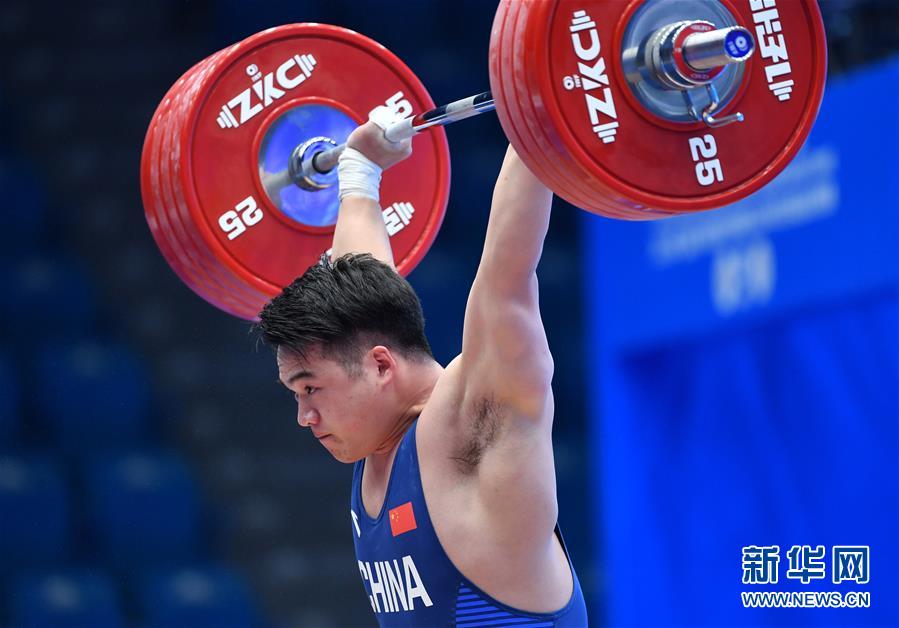 （体育）（3）举重——世界杯：田涛获男子96公斤级挺举和总成绩冠军
