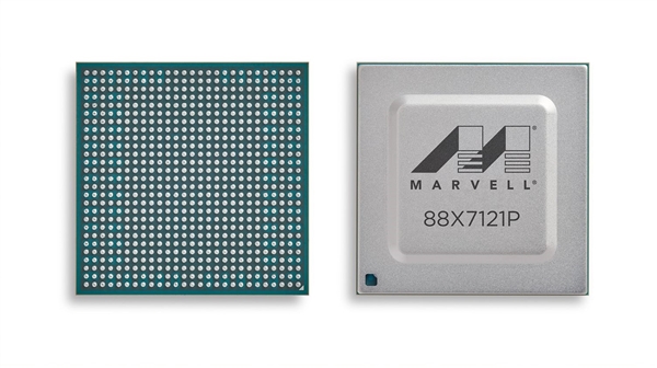 Marvell发布双端口400GbE PHY收发器：256位加密