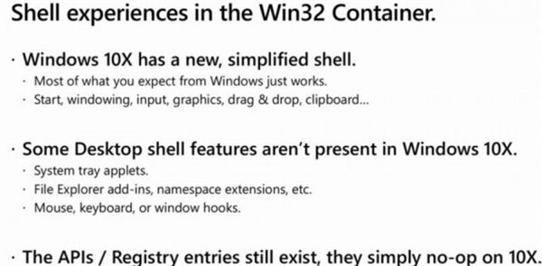 Windows 10X支持32位应用 微软给出苛刻条件