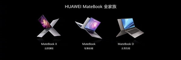 一图看懂华为新款MateBook X Pro/D笔记本
