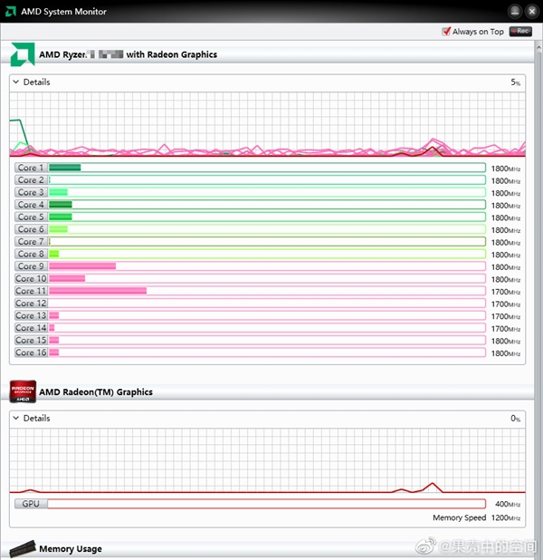 AMD 7nm锐龙7 4800U笔记本续航实测真实数据