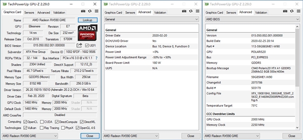 AMD RX 590 GME显卡核心揭秘：12nm退回14nm