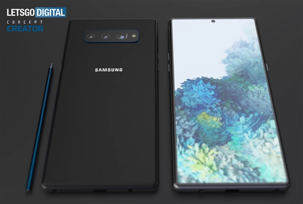 三星Galaxy Note 20无死角渲染图曝光：外形与S20截然不同